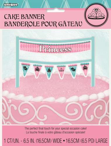 Cake Banner - Princess - Click Image to Close
